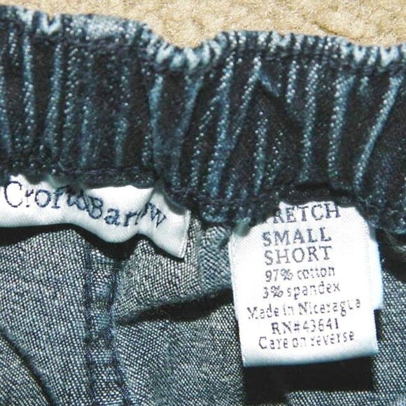 Women's Croft & Barrow Denim Pull On Straight Leg Pants Size Small - Picture 5 of 10